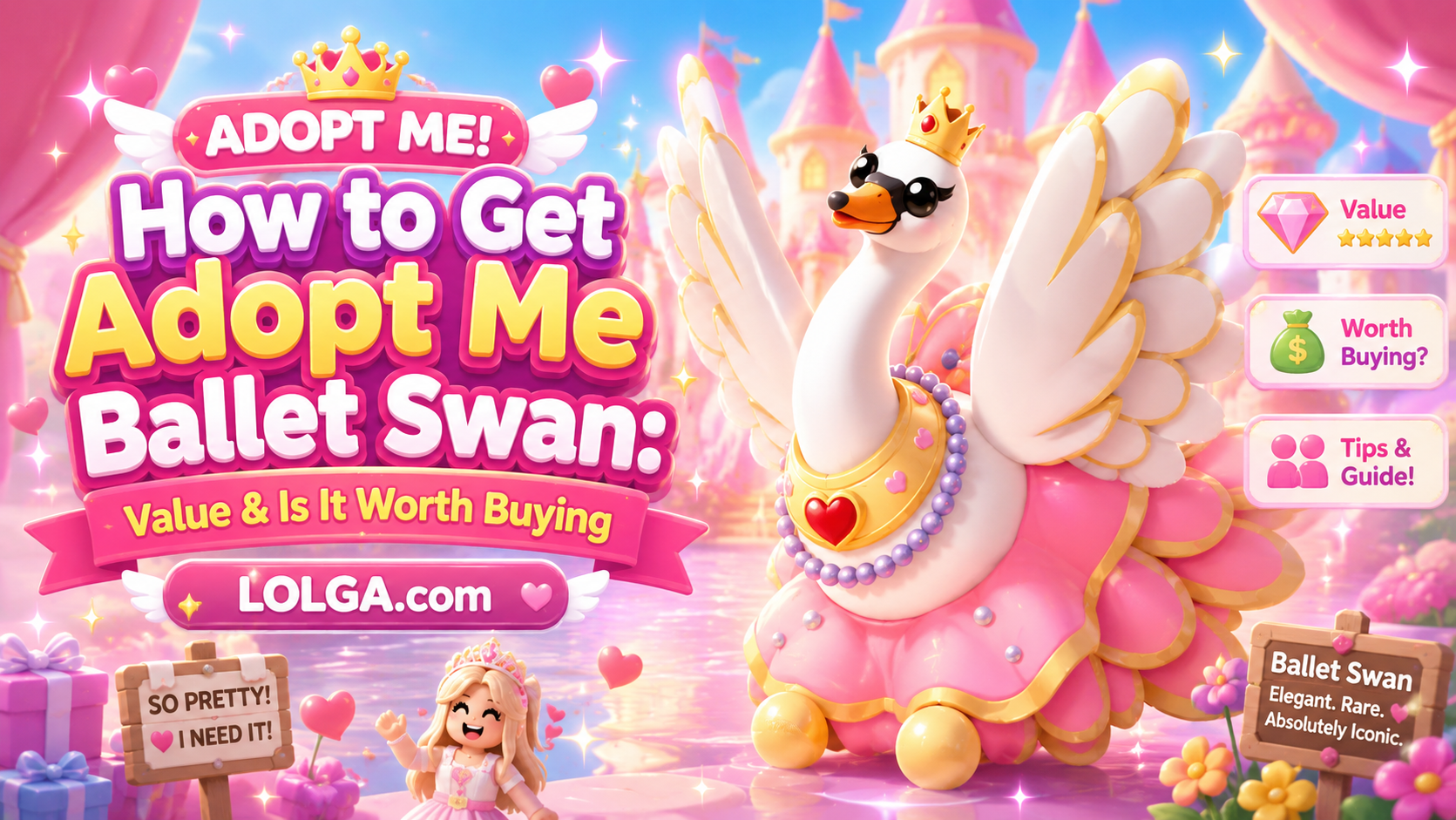 How to Get Adopt Me Ballet Swan: Value & Is It Worth Buying?